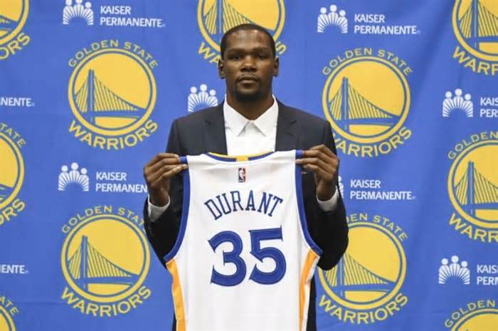 Image result for durant joins warriors
